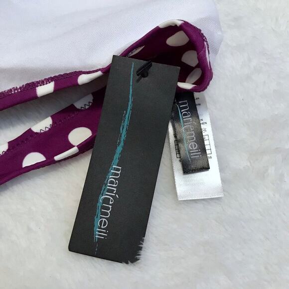 Marie Meili NWT Swim Bikini Top Women M - Picture 8 of 10